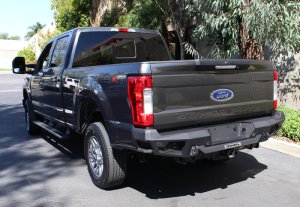 Ford F-450 Bumper - Rear - Go Rhino - BR20.5 - Textured Black - `17-`19